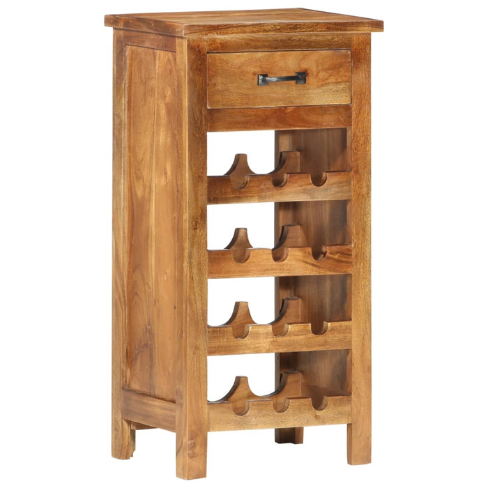 Dulap sticle de vin, 40x30x80 cm, lemn masiv de acacia WALTI