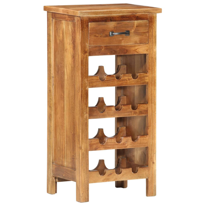 Dulap sticle de vin, 40x30x80 cm, lemn masiv de acacia WALTI