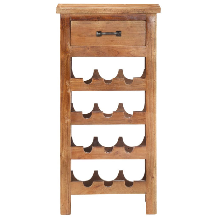 Dulap sticle de vin, 40x30x80 cm, lemn masiv de acacia WALTI