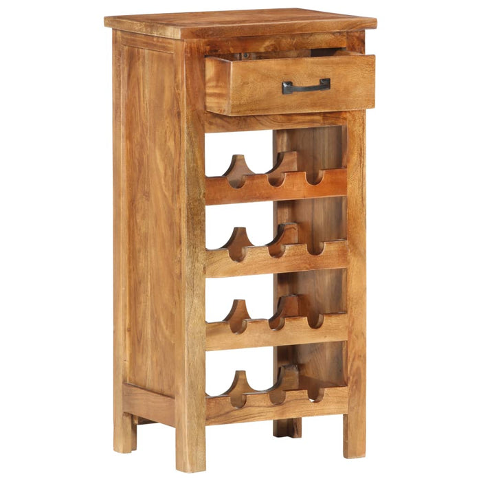 Dulap sticle de vin, 40x30x80 cm, lemn masiv de acacia WALTI
