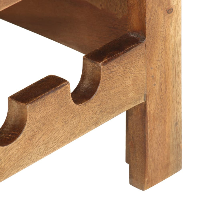Dulap sticle de vin, 40x30x80 cm, lemn masiv de acacia WALTI