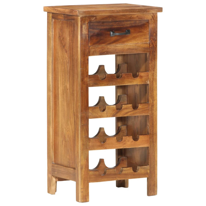 Dulap sticle de vin, 40x30x80 cm, lemn masiv de acacia WALTI