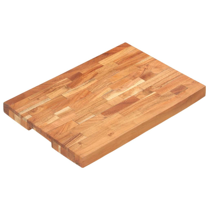 Placă de tocat, 50x35x4 cm, lemn masiv de acacia - WALTI WALTI
