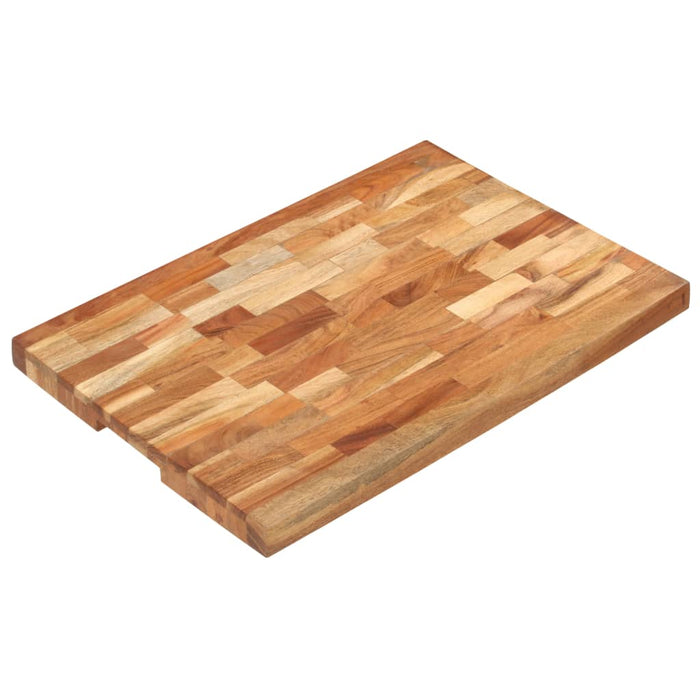 Placă de tocat, 60x40x4 cm, lemn masiv de acacia - WALTI WALTI
