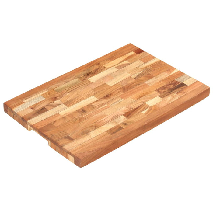 Placă de tocat, 60x40x4 cm, lemn masiv de acacia - WALTI WALTI