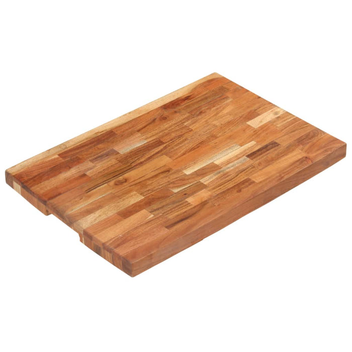 Placă de tocat, 60x40x4 cm, lemn masiv de acacia - WALTI WALTI