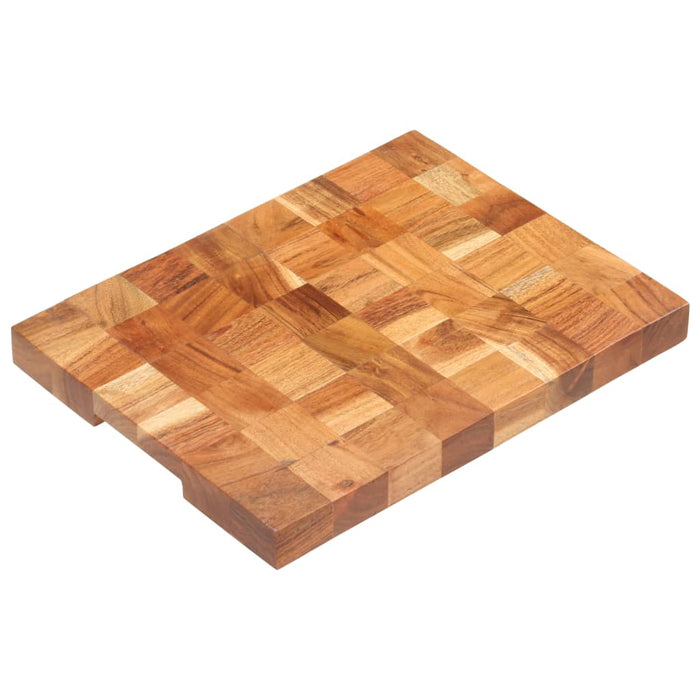 Placă de tocat, 40 x 30 x 3,8 cm, lemn masiv de acacia WALTI