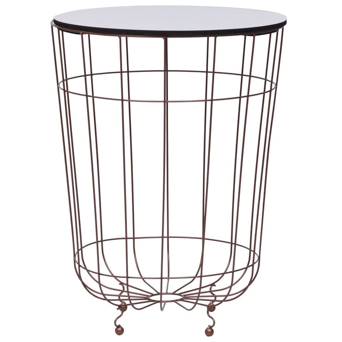 Măsuță de cafea, auriu, Ø 40 cm - WALTI WALTI