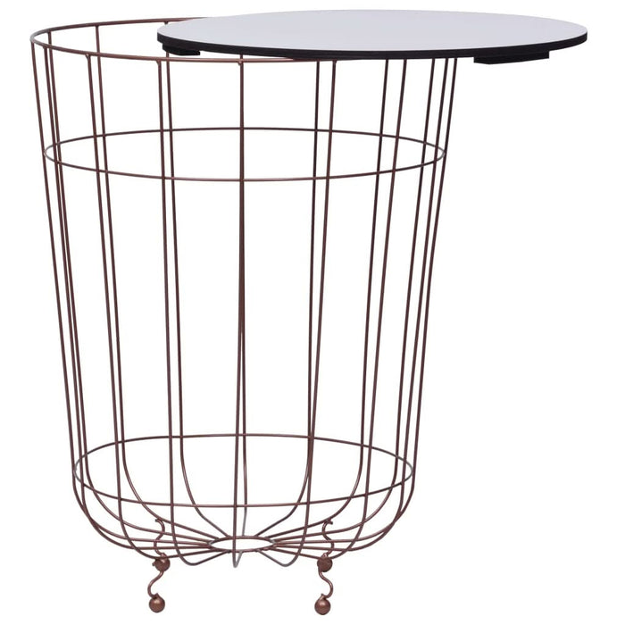 Măsuță de cafea, auriu, Ø 40 cm - WALTI WALTI