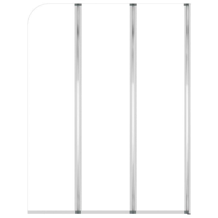 Paravane de baie 2 buc. 104x130cm sticlă securizată transparent - WALTI WALTI