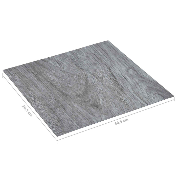 Plăci de Pardoseală 55 pcs Gri deschis 5,11 m² PVC - WALTI WALTI