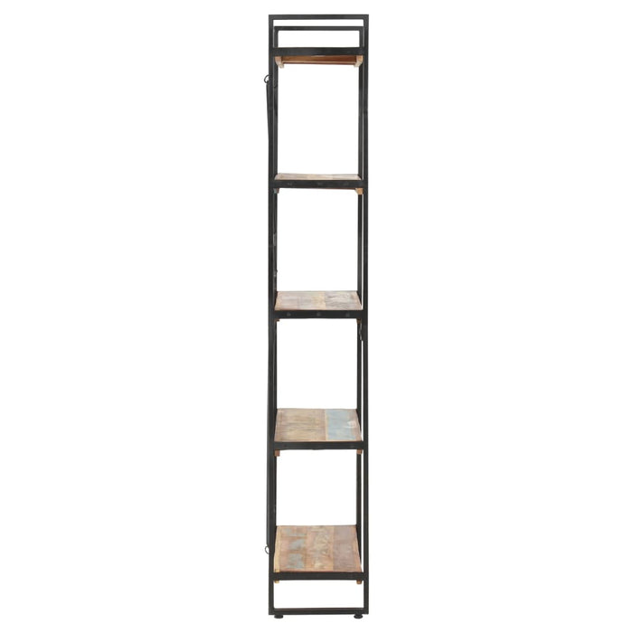 Bibliotecă cu 5 rafturi, 90 x 30 x 180 cm, lemn masiv reciclat - WALTI WALTI