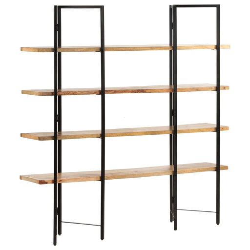 Bibliotecă cu 4 niveluri, 160x35x160 cm, lemn masiv de mango - WALTI WALTI