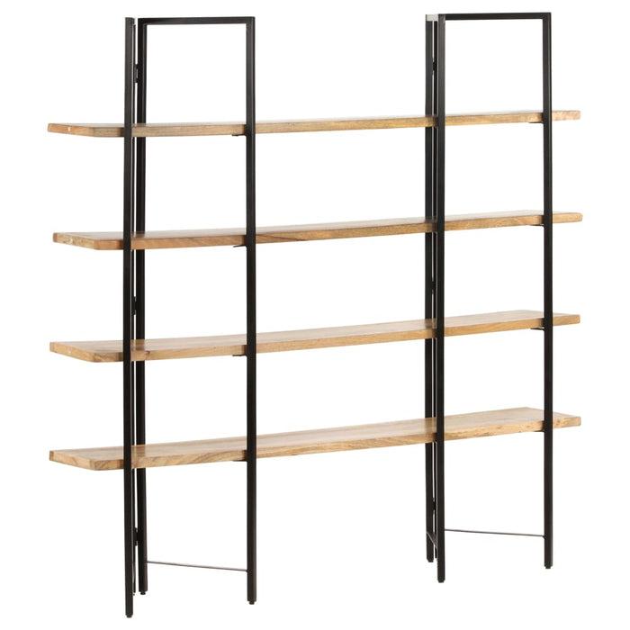 Bibliotecă cu 4 niveluri, 160x35x160 cm, lemn masiv de mango - WALTI WALTI