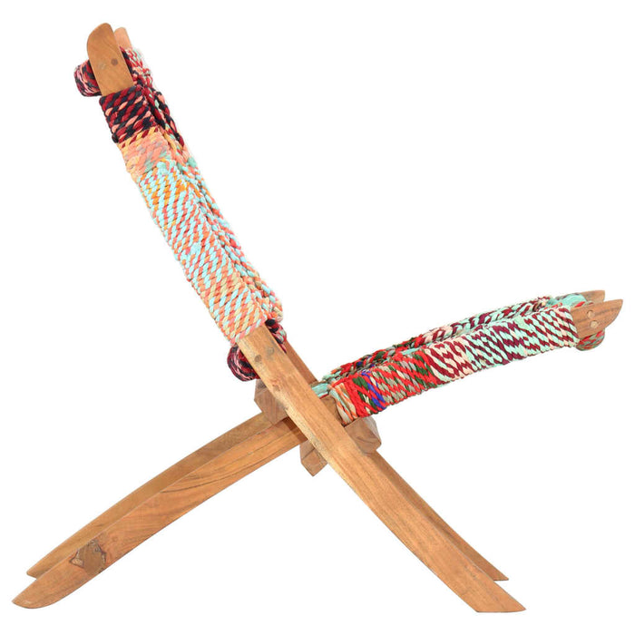 Scaun Chindi pliabil, multicolor - WALTI WALTI