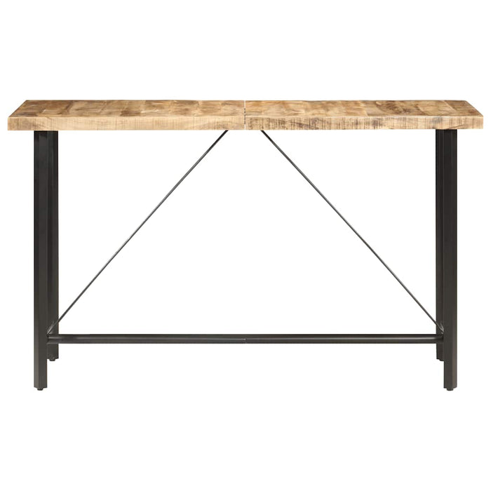Masă de bar, 180x70x107 cm, lemn de mango nefinisat - WALTI WALTI