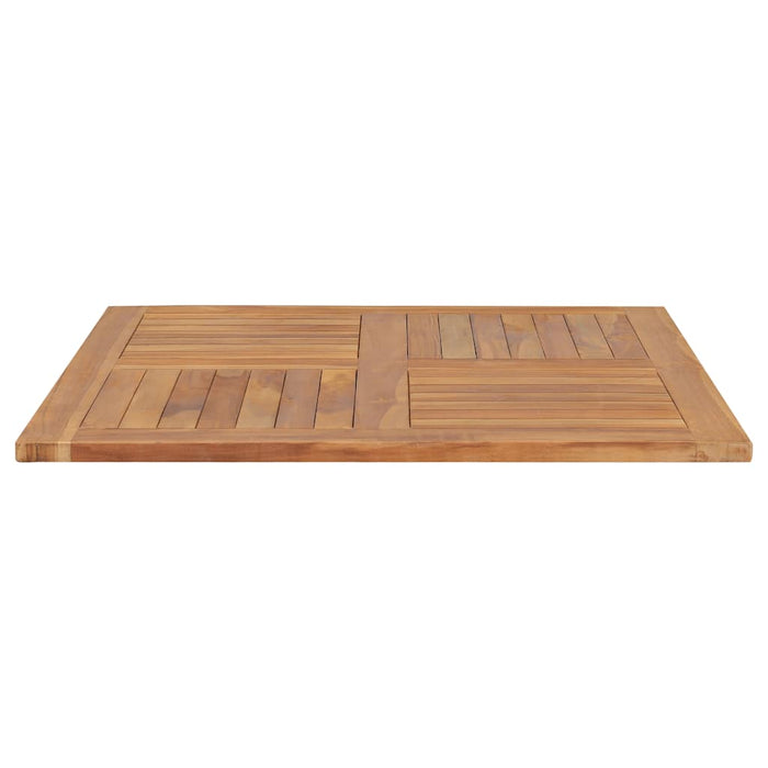 Blat de masă pătrată, 90 x 90 x 2,5 cm, lemn masiv de tec - WALTI WALTI