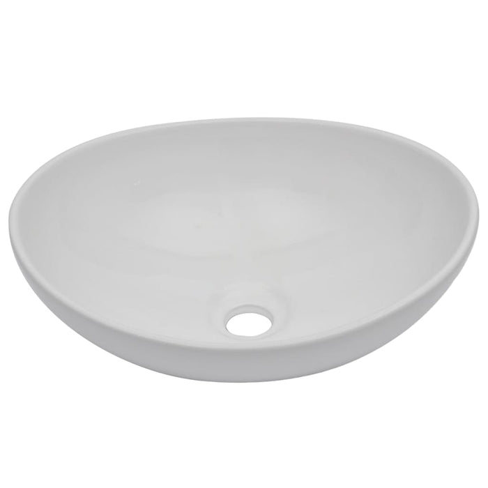 Set mobilier de baie din două piese, stejar, ceramică - WALTI WALTI