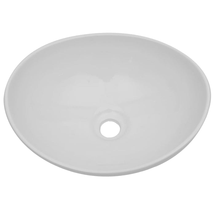 Set mobilier de baie din două piese, stejar, ceramică - WALTI WALTI