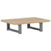Set mobilier de baie din două piese, stejar, ceramică - WALTI WALTI