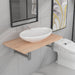 Set mobilier de baie din două piese, stejar, ceramică - WALTI WALTI