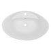 Set mobilier de baie din două piese, stejar, ceramică - WALTI WALTI
