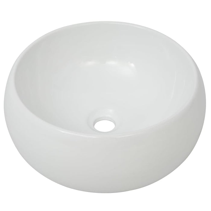 Set mobilier de baie din două piese, stejar, ceramică - WALTI WALTI