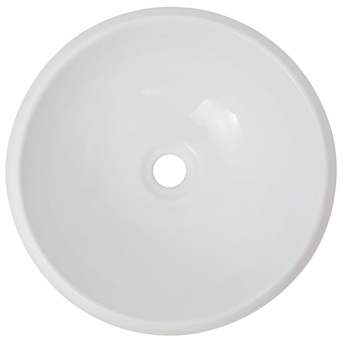 Set mobilier de baie din două piese, stejar, ceramică - WALTI WALTI