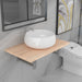 Set mobilier de baie din două piese, stejar, ceramică - WALTI WALTI