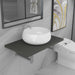 Set mobilier de baie, 2 piese, gri, ceramică - WALTI WALTI