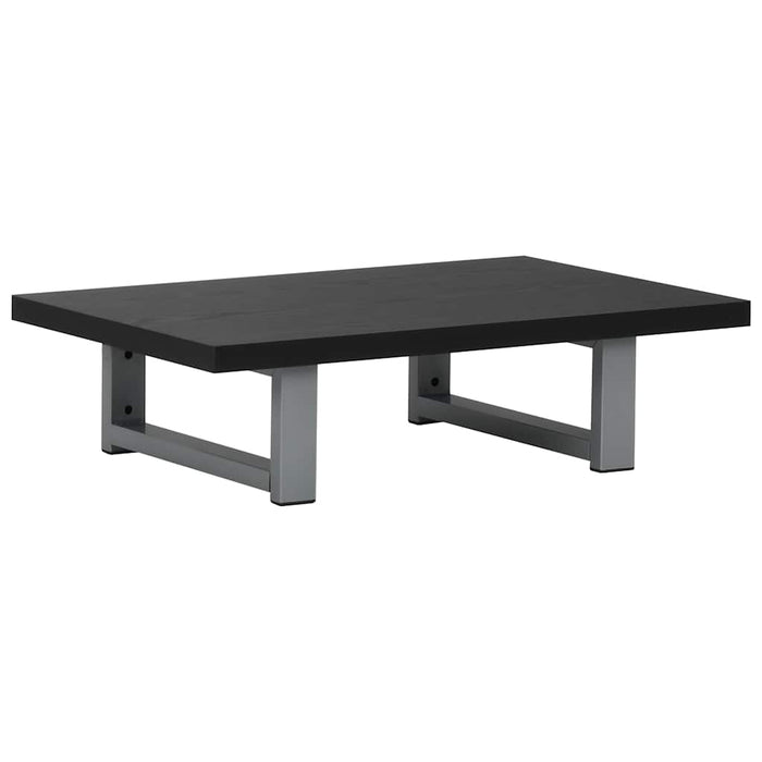 Set mobilier de baie, 2 piese, negru, ceramică - WALTI WALTI