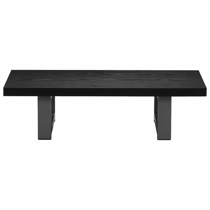 Set mobilier de baie, 2 piese, negru, ceramică - WALTI WALTI