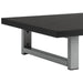 Set mobilier de baie, 2 piese, negru, ceramică - WALTI WALTI