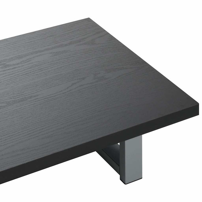 Set mobilier de baie, 2 piese, negru, ceramică - WALTI WALTI