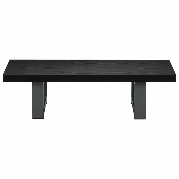 Set mobilier de baie, 2 piese, negru, ceramică - WALTI WALTI