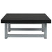 Set mobilier de baie, 2 piese, negru, ceramică - WALTI WALTI