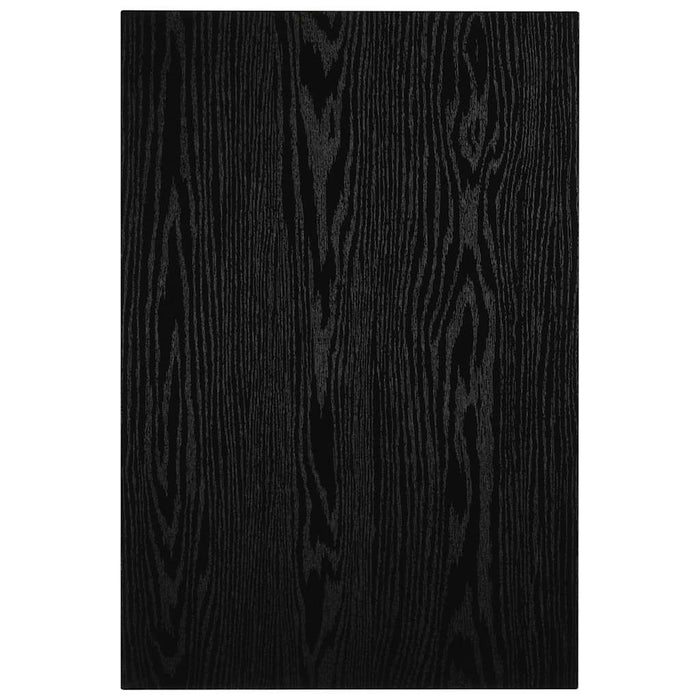Set mobilier de baie, 2 piese, negru, ceramică - WALTI WALTI