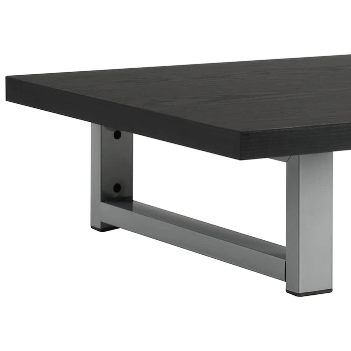 Set mobilier de baie, 2 piese, negru, ceramică - WALTI WALTI