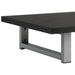 Set mobilier de baie, 2 piese, negru, ceramică - WALTI WALTI