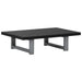 Set mobilier de baie, 2 piese, negru, ceramică - WALTI WALTI