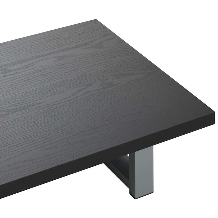 Set mobilier de baie, 2 piese, negru, ceramică - WALTI WALTI