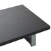 Set mobilier de baie, 2 piese, negru, ceramică - WALTI WALTI
