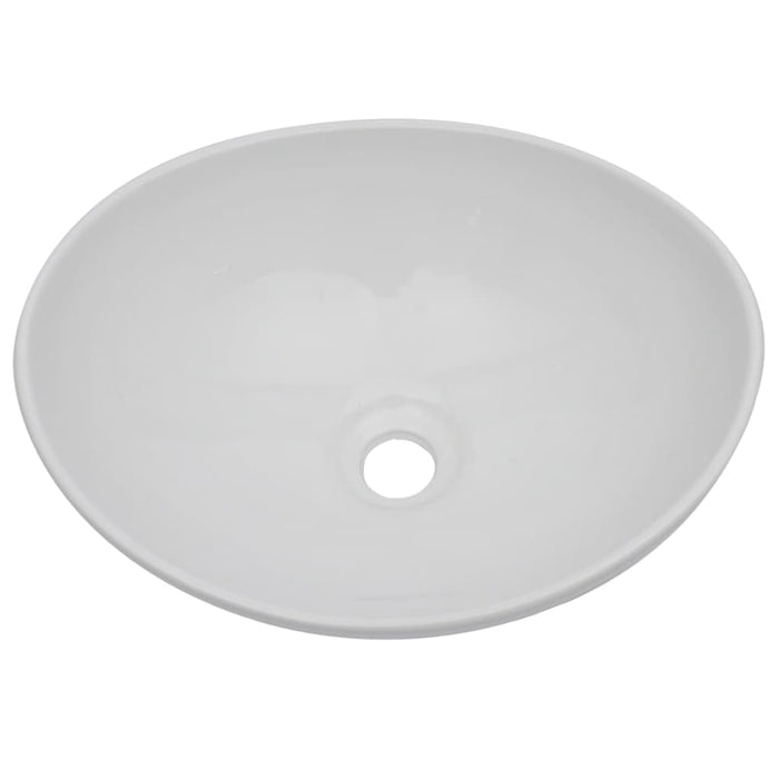 Set mobilier de baie, 2 piese, alb, ceramică - WALTI WALTI