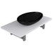 Set mobilier de baie, 2 piese, alb, ceramică - WALTI WALTI