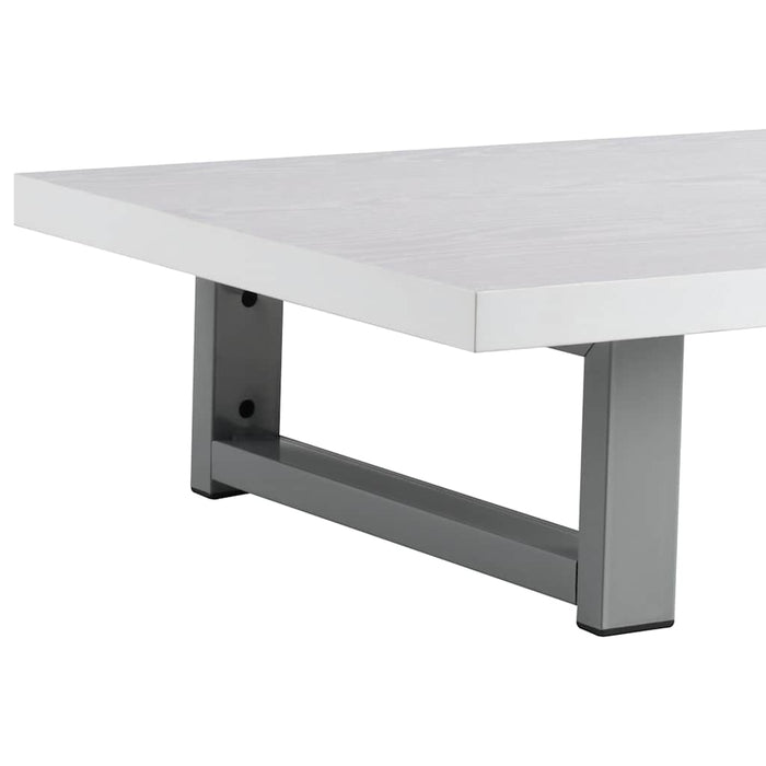 Set mobilier de baie, 2 piese, alb, ceramică - WALTI WALTI