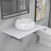 Set mobilier de baie, 2 piese, alb, ceramică - WALTI WALTI
