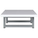 Set mobilier de baie, 2 piese, alb, ceramică - WALTI WALTI