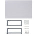 Set mobilier de baie, 2 piese, alb, ceramică - WALTI WALTI