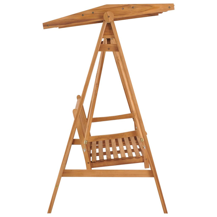 Bancă balansoar, 170 cm, lemn masiv de tec - WALTI WALTI