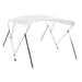 Parasolar barcă Bimini cu 3 arcuri, alb, 183x196x137 cm - WALTI WALTI